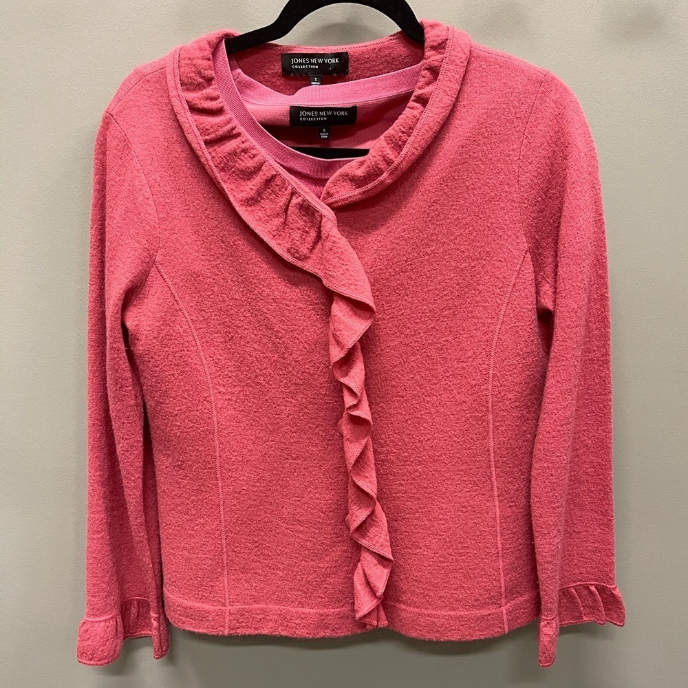 Jones New York Rose Knit Top coordinating set